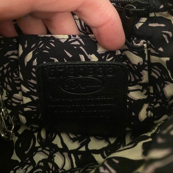 BRIGHTON Small Tweed Hobo Shoulder Handbag Purse - Picture 6 of 7